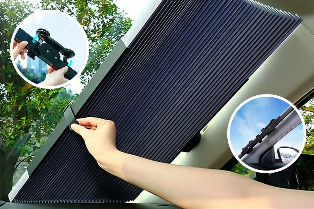 Pantalla protectora de rayos UV para coche